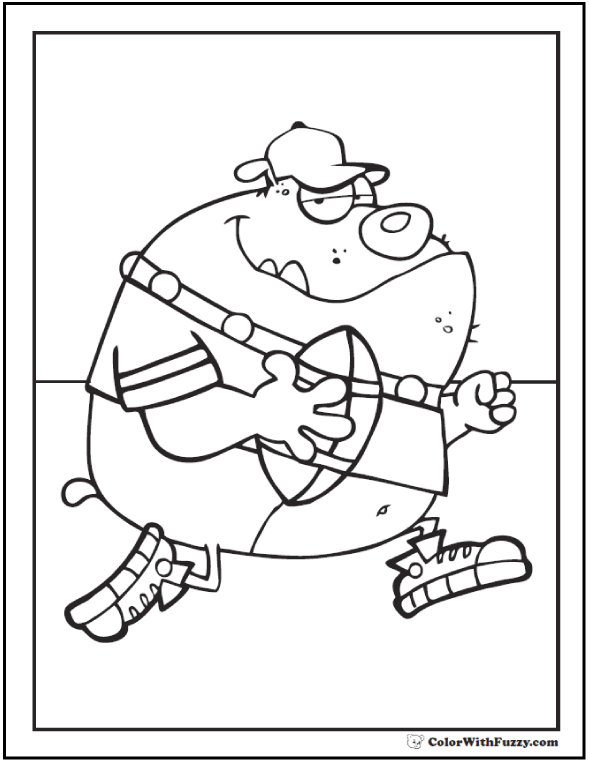 100+ NFL Football Helmets Coloring Pages 41