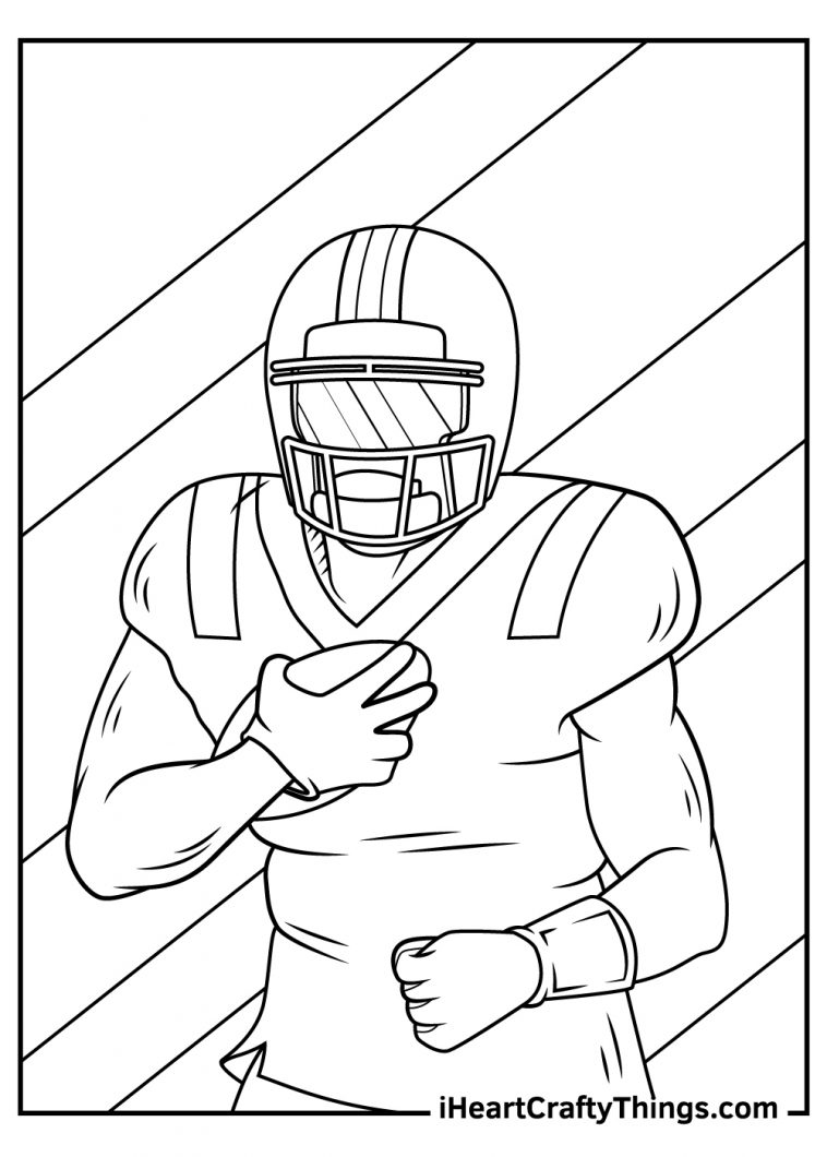 100+ NFL Football Helmets Coloring Pages 49