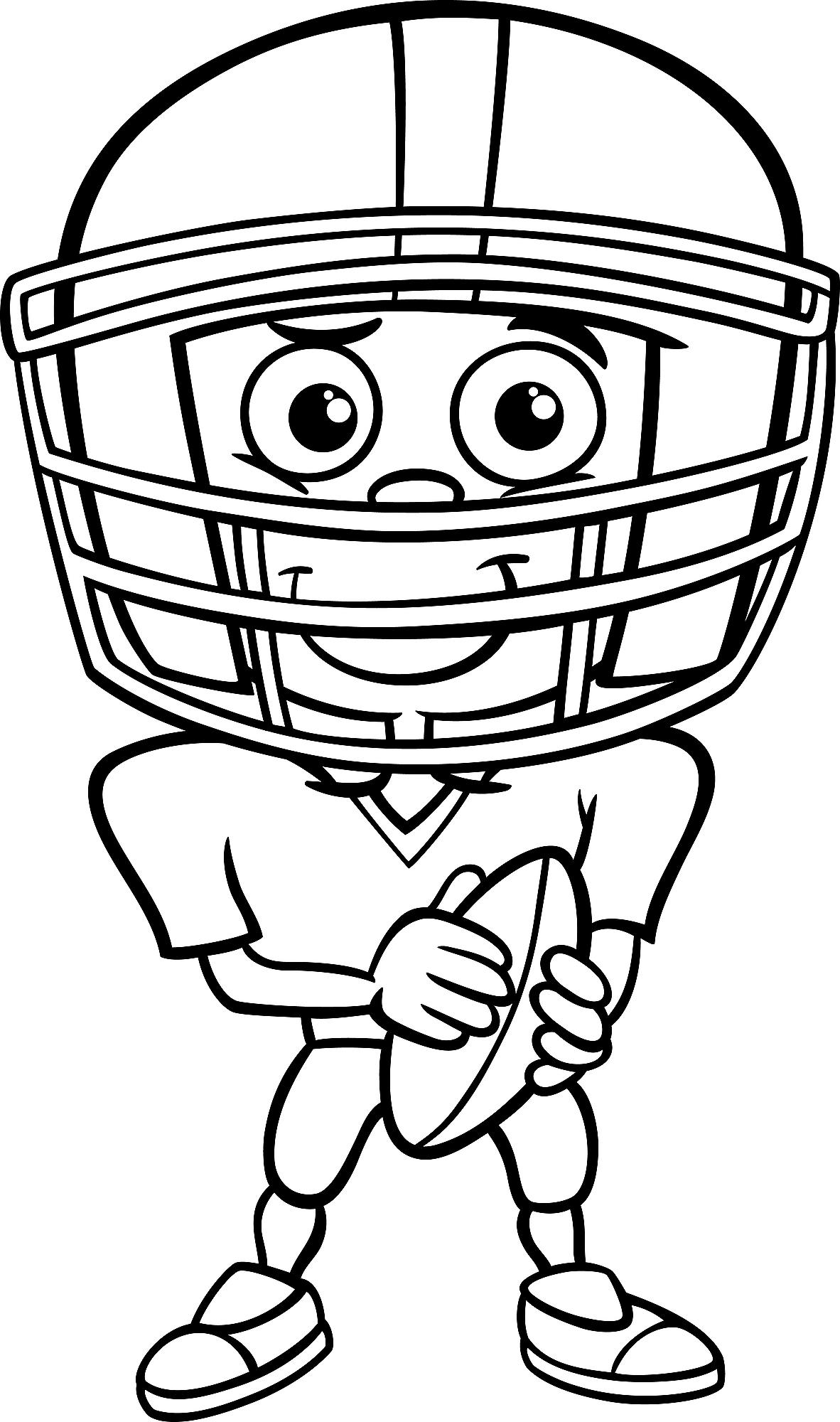 100+ NFL Football Helmets Coloring Pages 60