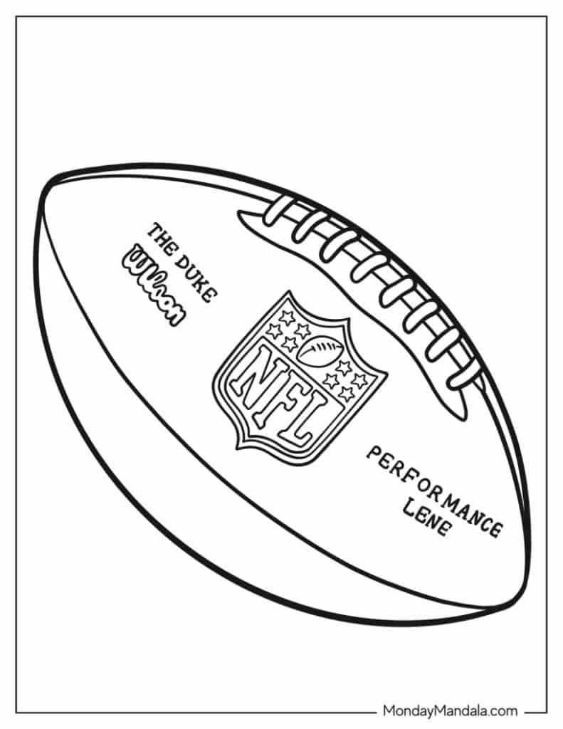 100+ NFL Football Helmets Coloring Pages 64