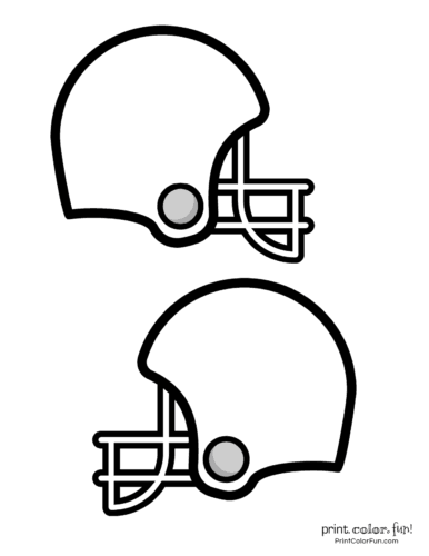 100+ NFL Football Helmets Coloring Pages 68