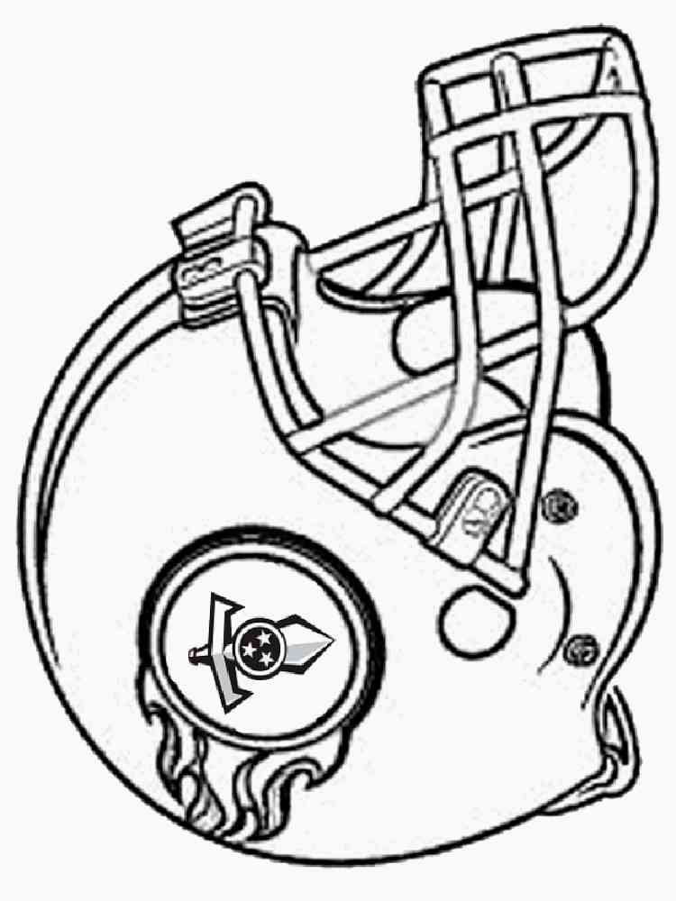 100+ NFL Football Helmets Coloring Pages 80