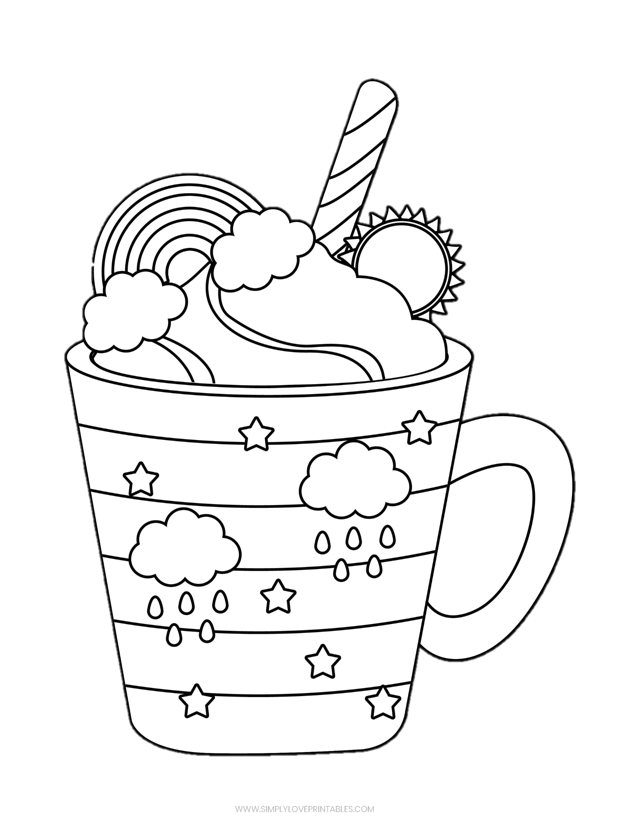 115+ Tumblr Coloring Pages: Trendy and Creative Designs 107