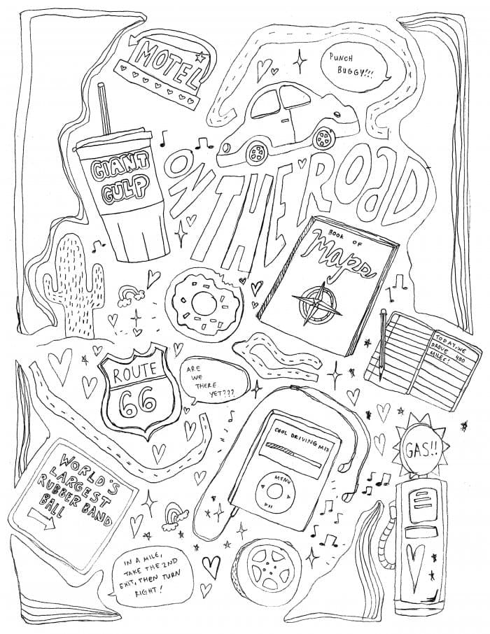 115+ Tumblr Coloring Pages: Trendy and Creative Designs 112