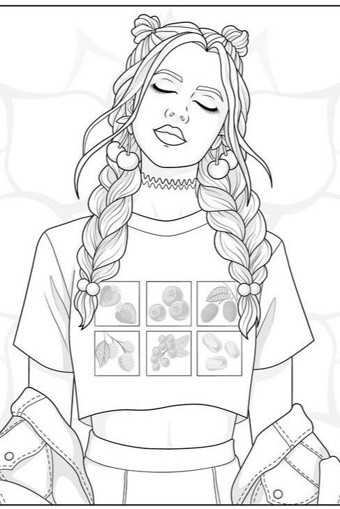 115+ Tumblr Coloring Pages: Trendy and Creative Designs 122