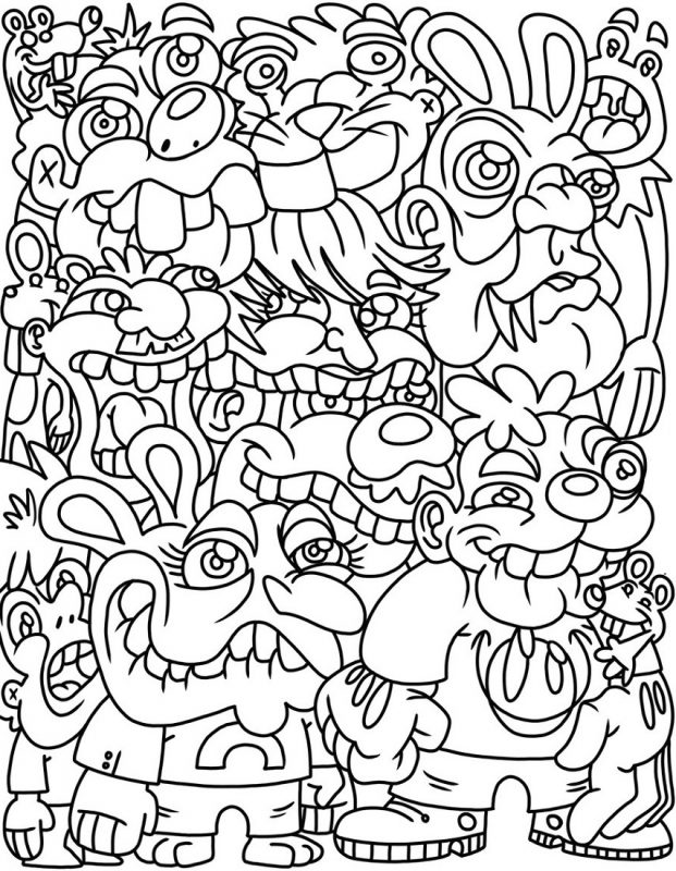 115+ Tumblr Coloring Pages: Trendy and Creative Designs 14