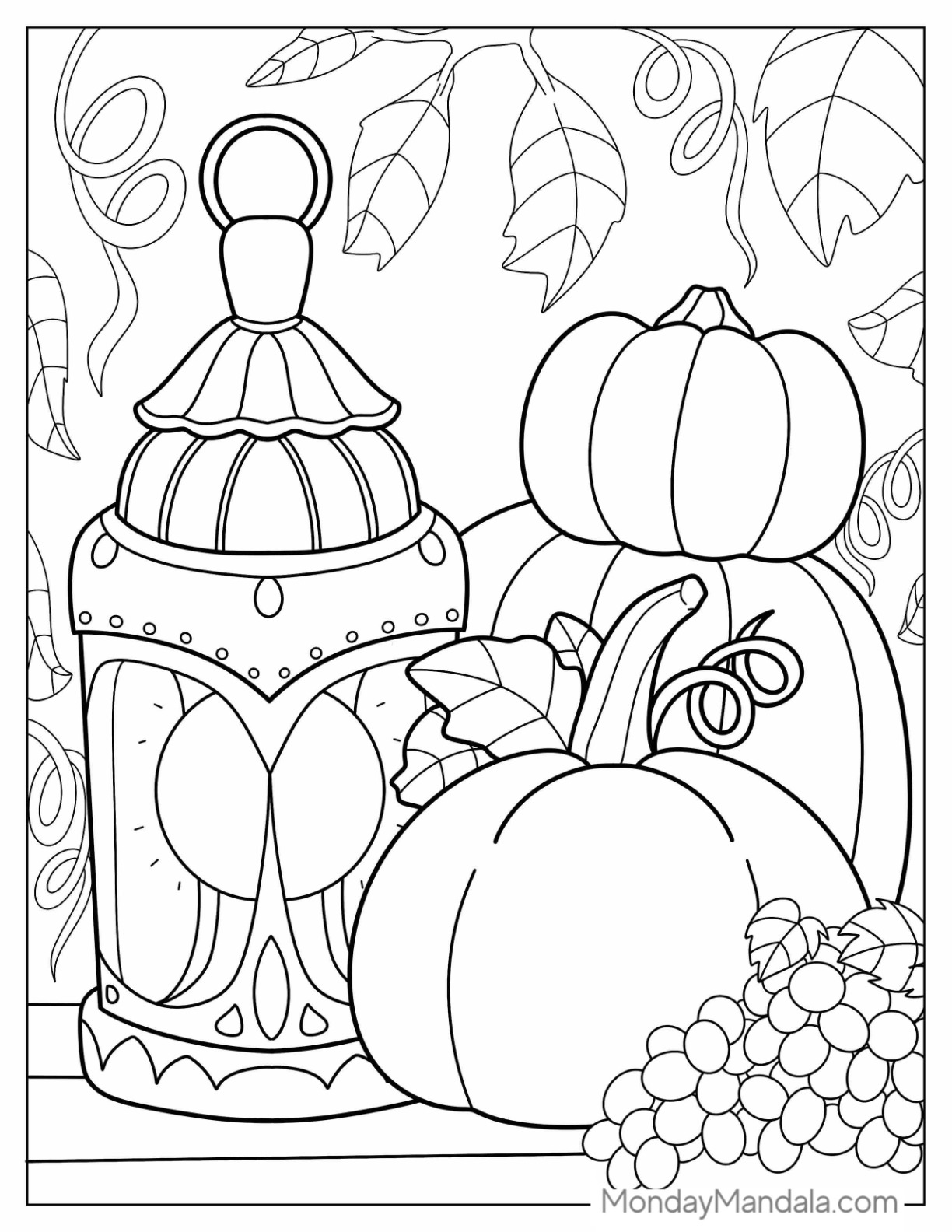 118+ Fruit Baskets Coloring Pages 36