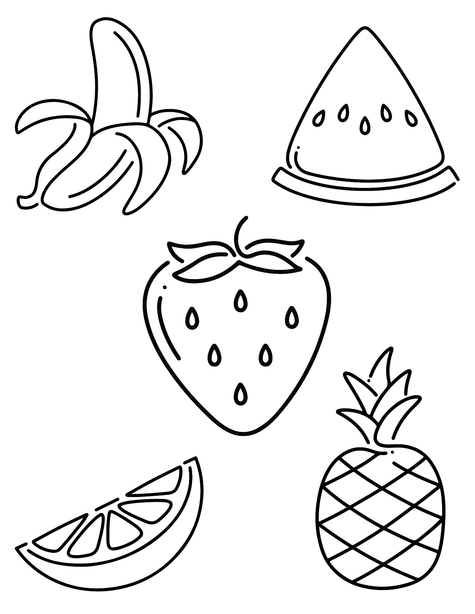 118+ Fruit Baskets Coloring Pages 59