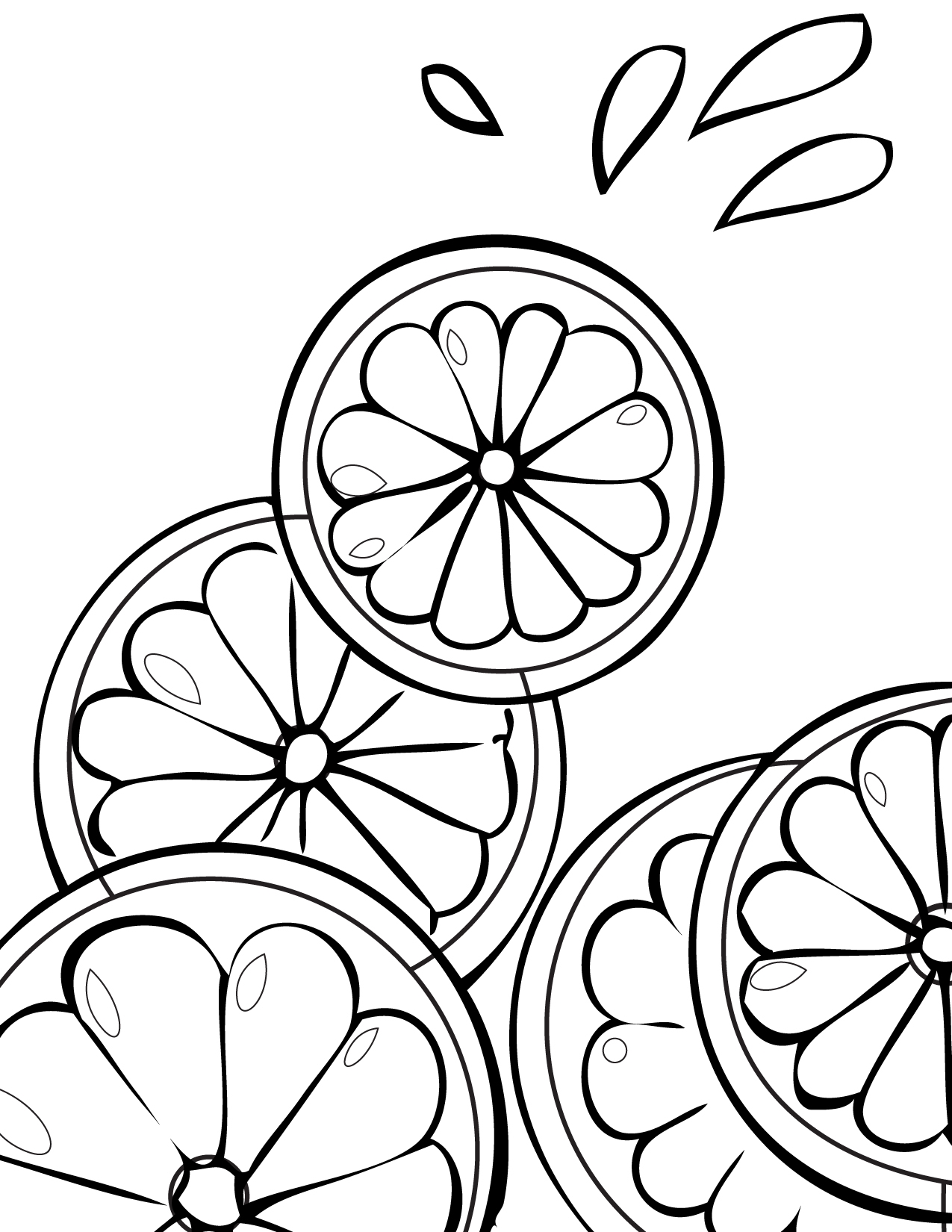 118+ Fruit Baskets Coloring Pages 82