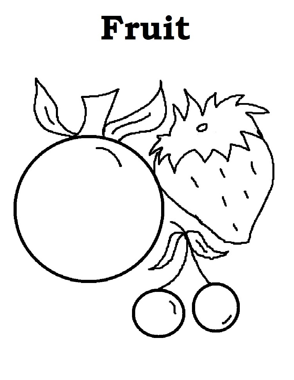 118+ Fruit Baskets Coloring Pages 93