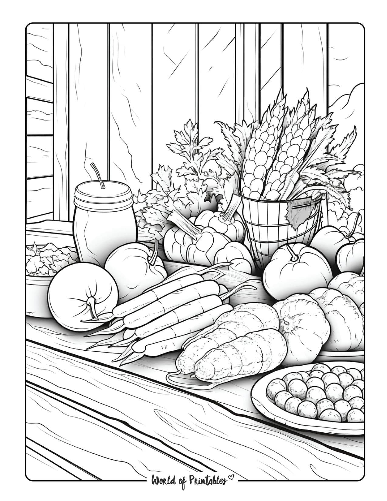 118+ Fruit Baskets Coloring Pages 96