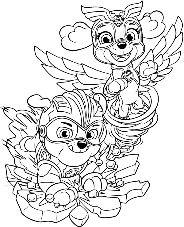 170+ Paw Patrol Coloring Pages for Action-Packed Fun 101