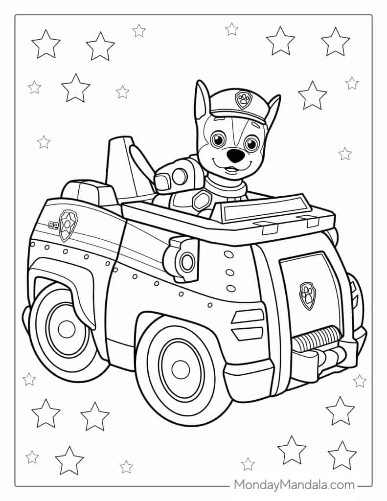 170+ Paw Patrol Coloring Pages for Action-Packed Fun 113