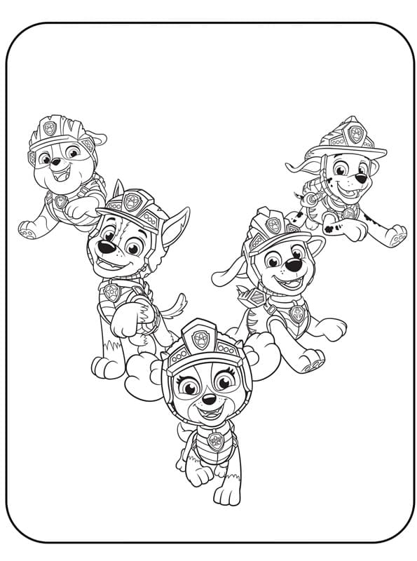 170+ Paw Patrol Coloring Pages for Action-Packed Fun 12