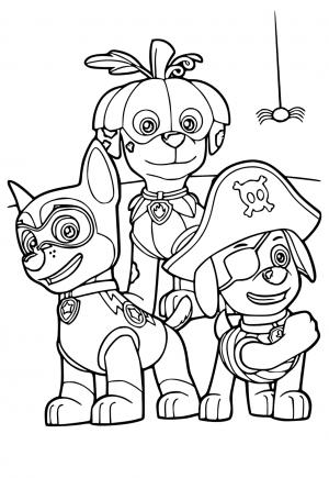 170+ Paw Patrol Coloring Pages for Action-Packed Fun 126