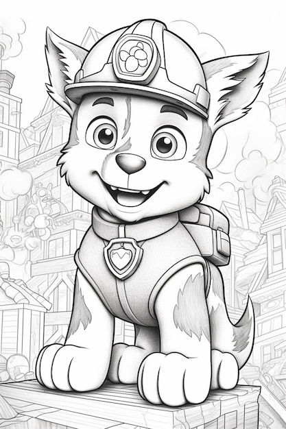 170+ Paw Patrol Coloring Pages for Action-Packed Fun 132