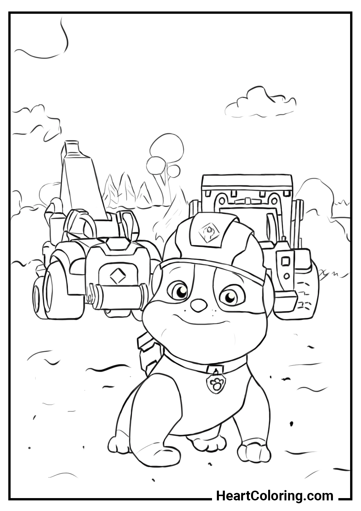 170+ Paw Patrol Coloring Pages for Action-Packed Fun 133