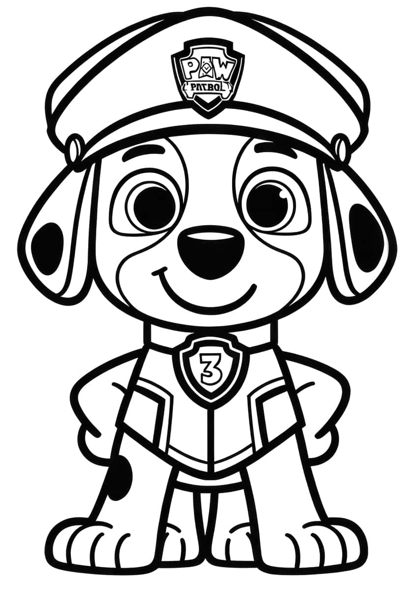 170+ Paw Patrol Coloring Pages for Action-Packed Fun 161