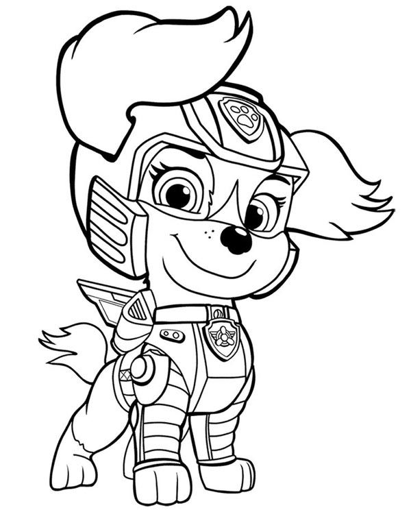 170+ Paw Patrol Coloring Pages for Action-Packed Fun 165