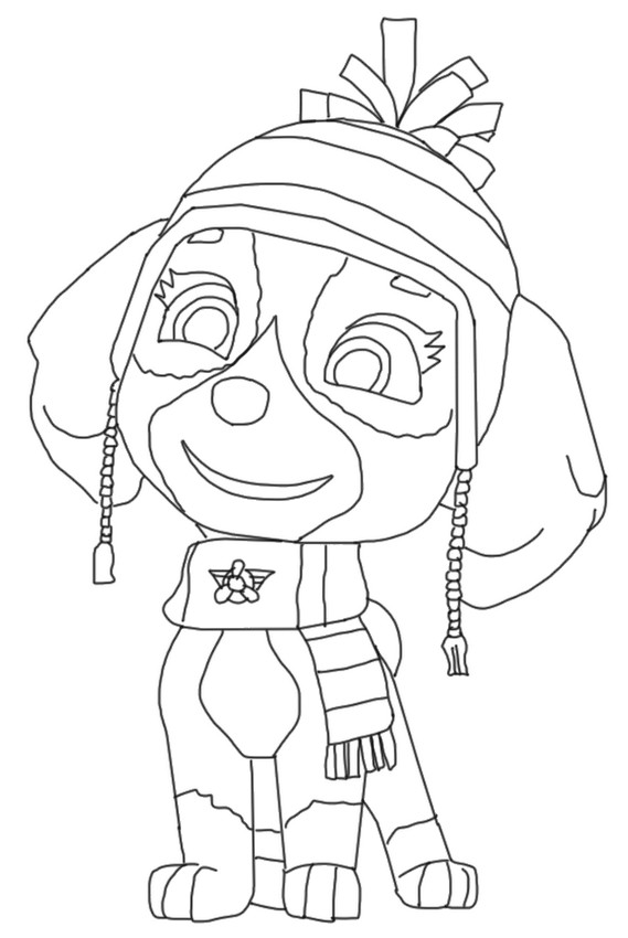 170+ Paw Patrol Coloring Pages for Action-Packed Fun 168