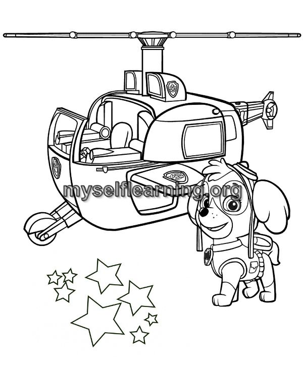 170+ Paw Patrol Coloring Pages for Action-Packed Fun 171