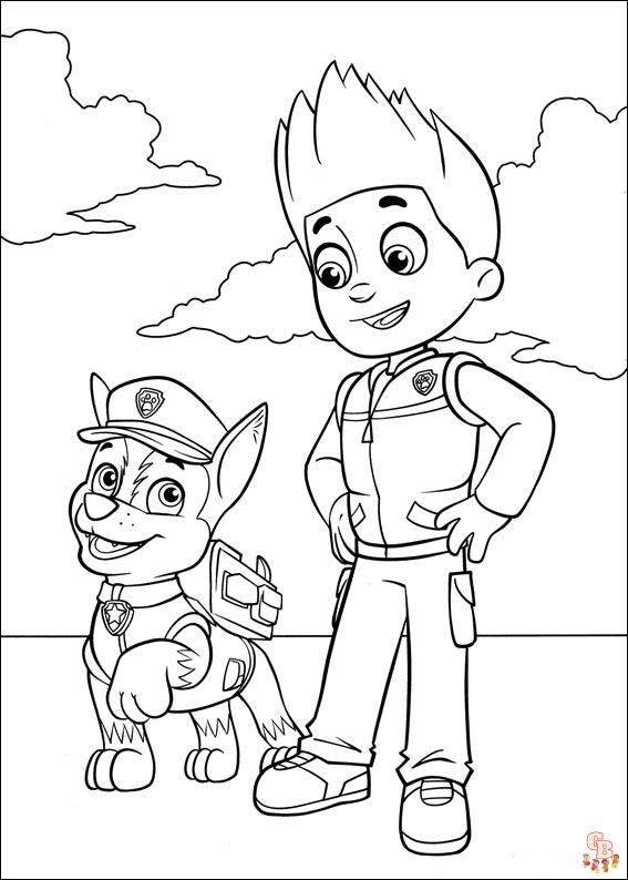 170+ Paw Patrol Coloring Pages for Action-Packed Fun 174