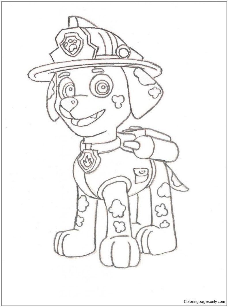 170+ Paw Patrol Coloring Pages for Action-Packed Fun 183