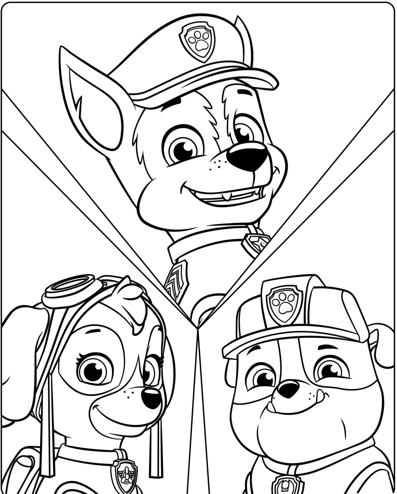 170+ Paw Patrol Coloring Pages for Action-Packed Fun 19