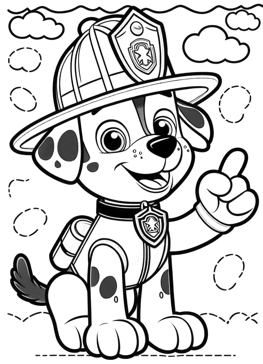 170+ Paw Patrol Coloring Pages for Action-Packed Fun 20