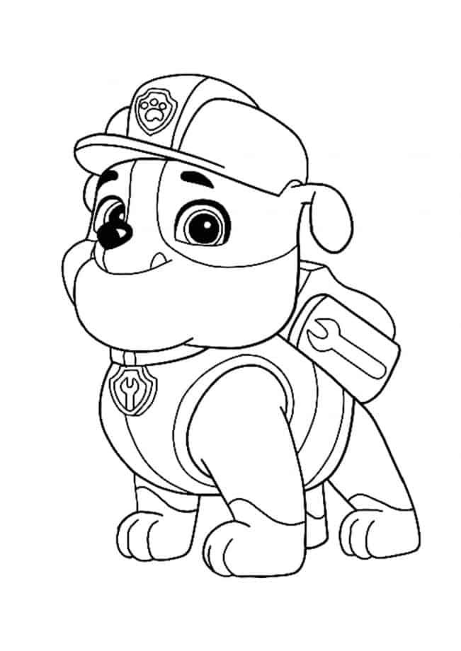 170+ Paw Patrol Coloring Pages for Action-Packed Fun 21