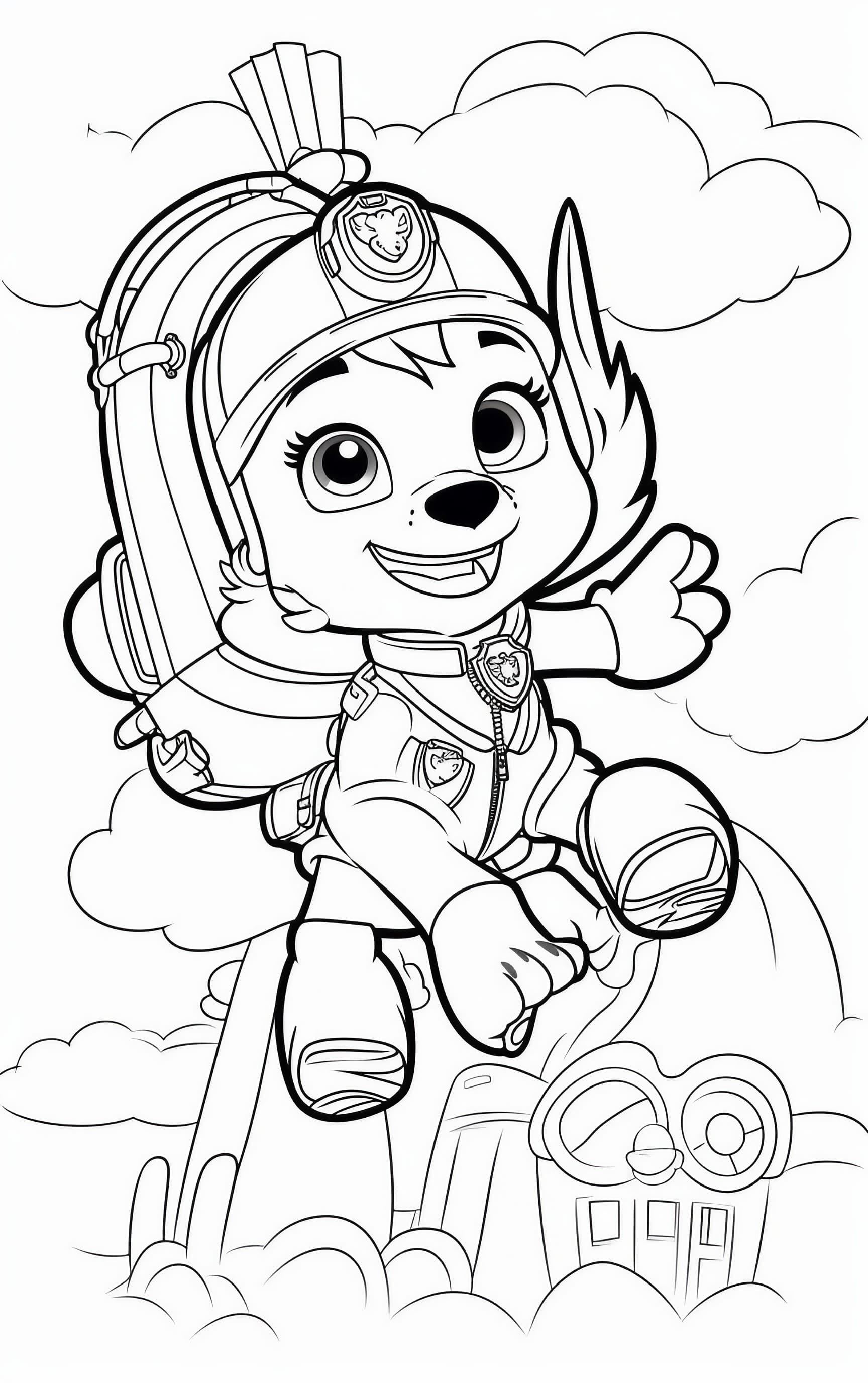 170+ Paw Patrol Coloring Pages for Action-Packed Fun 24