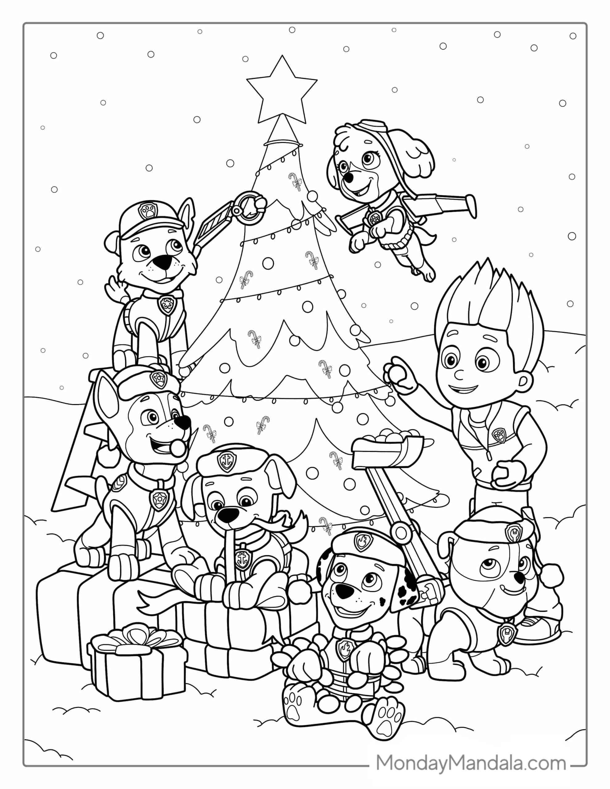 170+ Paw Patrol Coloring Pages for Action-Packed Fun 64