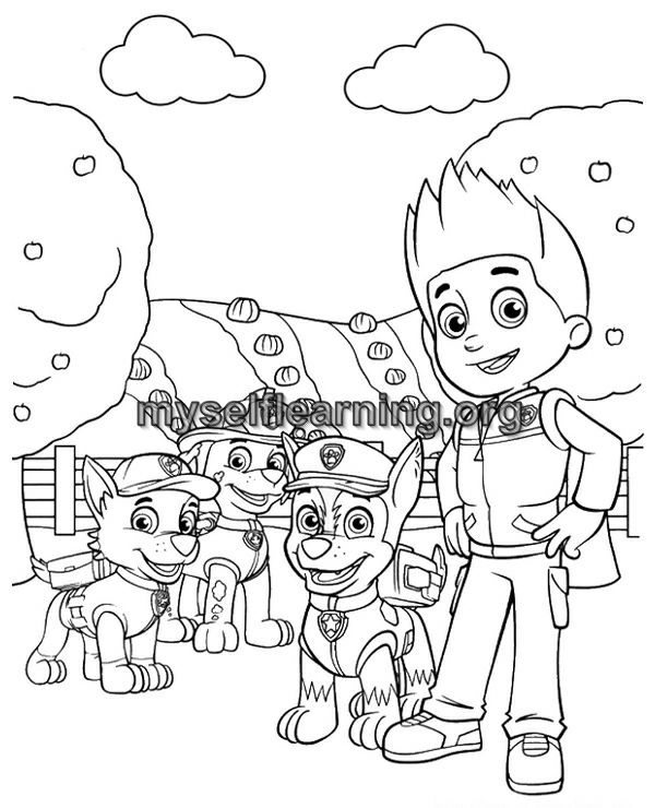 170+ Paw Patrol Coloring Pages for Action-Packed Fun 9