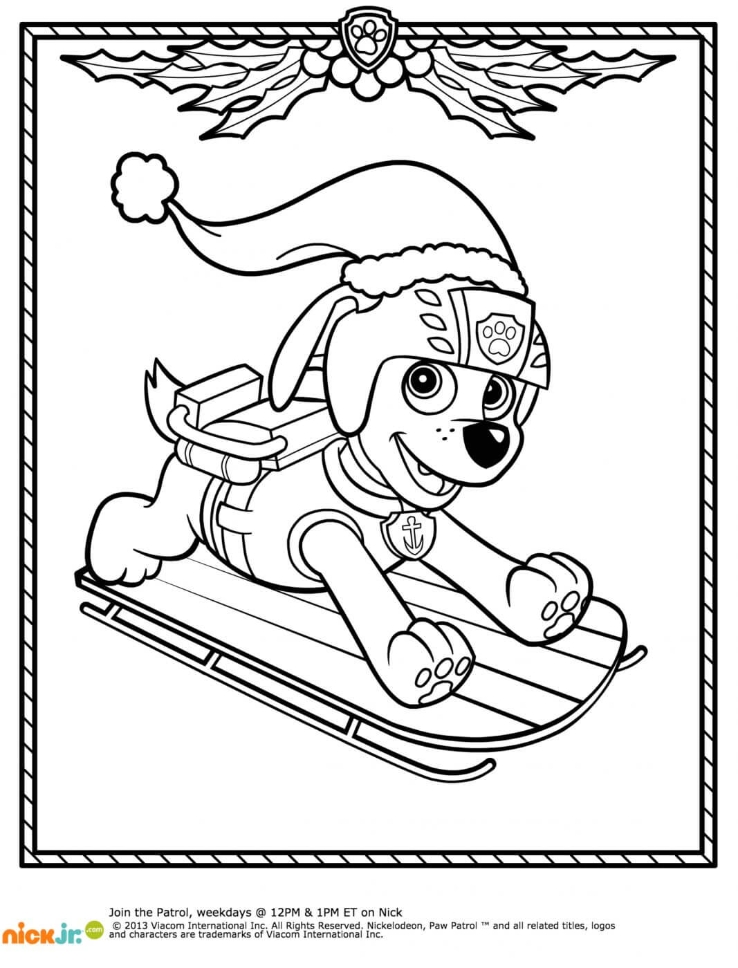 170+ Paw Patrol Coloring Pages for Action-Packed Fun 97