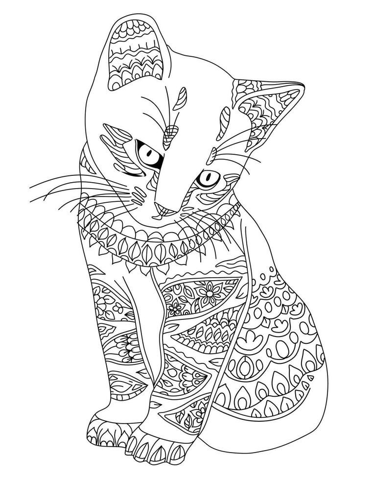 44+ Kitty Coloring Pages Printables 1