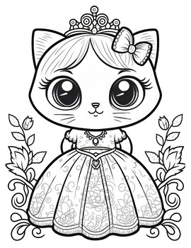 44+ Kitty Coloring Pages Printables 109