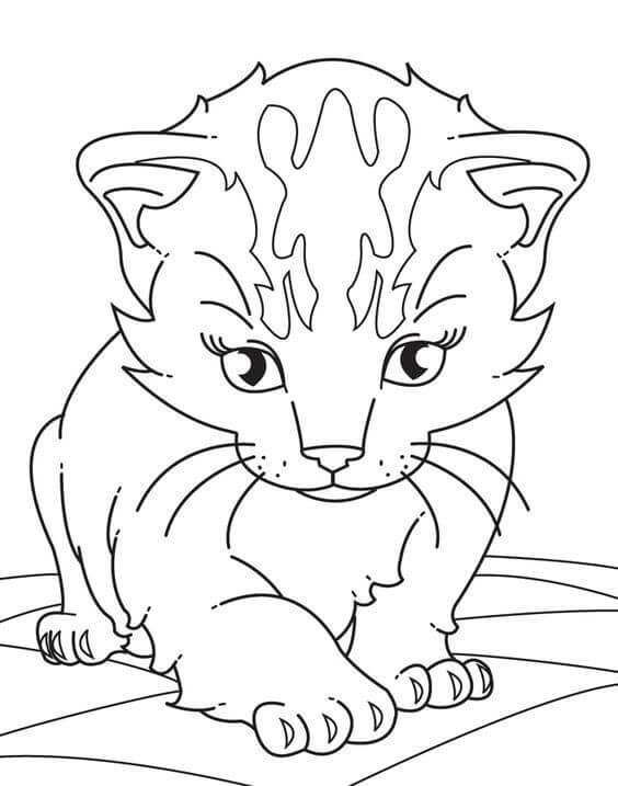 44+ Kitty Coloring Pages Printables 112