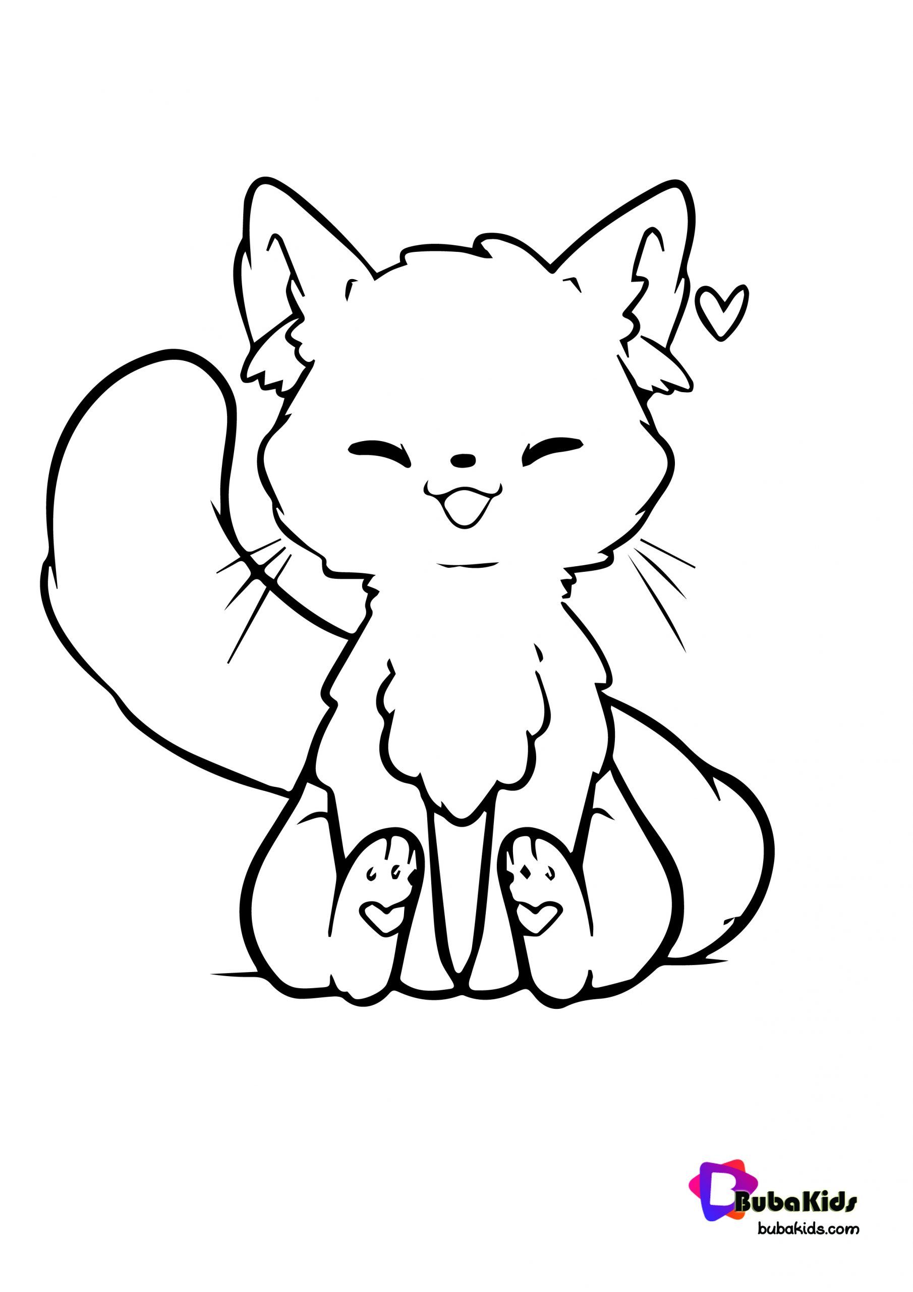 44+ Kitty Coloring Pages Printables 117