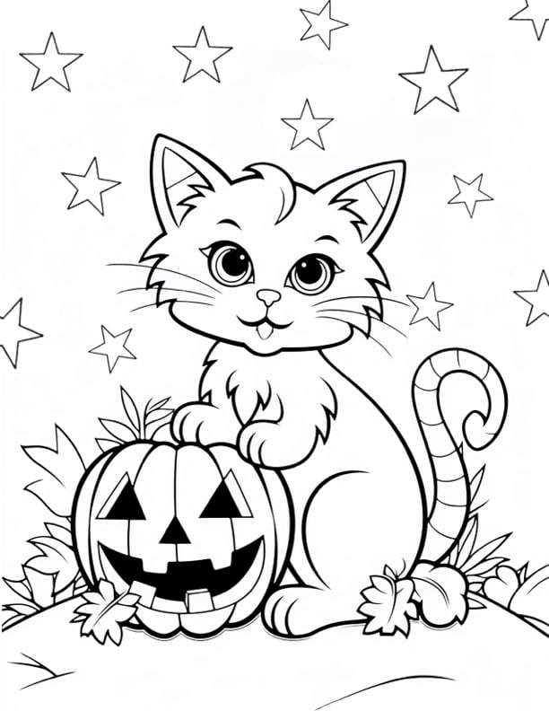 44+ Kitty Coloring Pages Printables 135