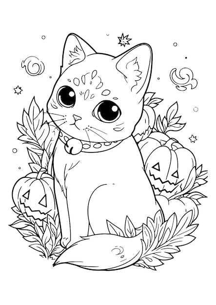 44+ Kitty Coloring Pages Printables 14