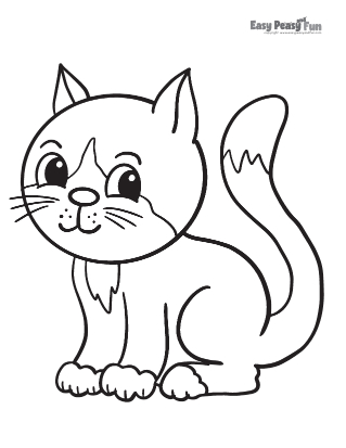 44+ Kitty Coloring Pages Printables 140