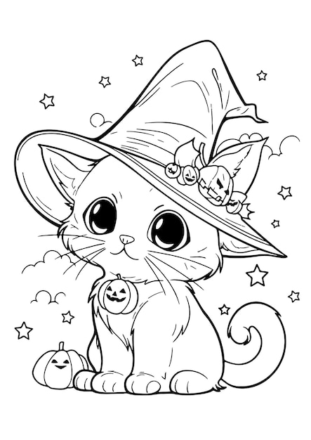 44+ Kitty Coloring Pages Printables 142