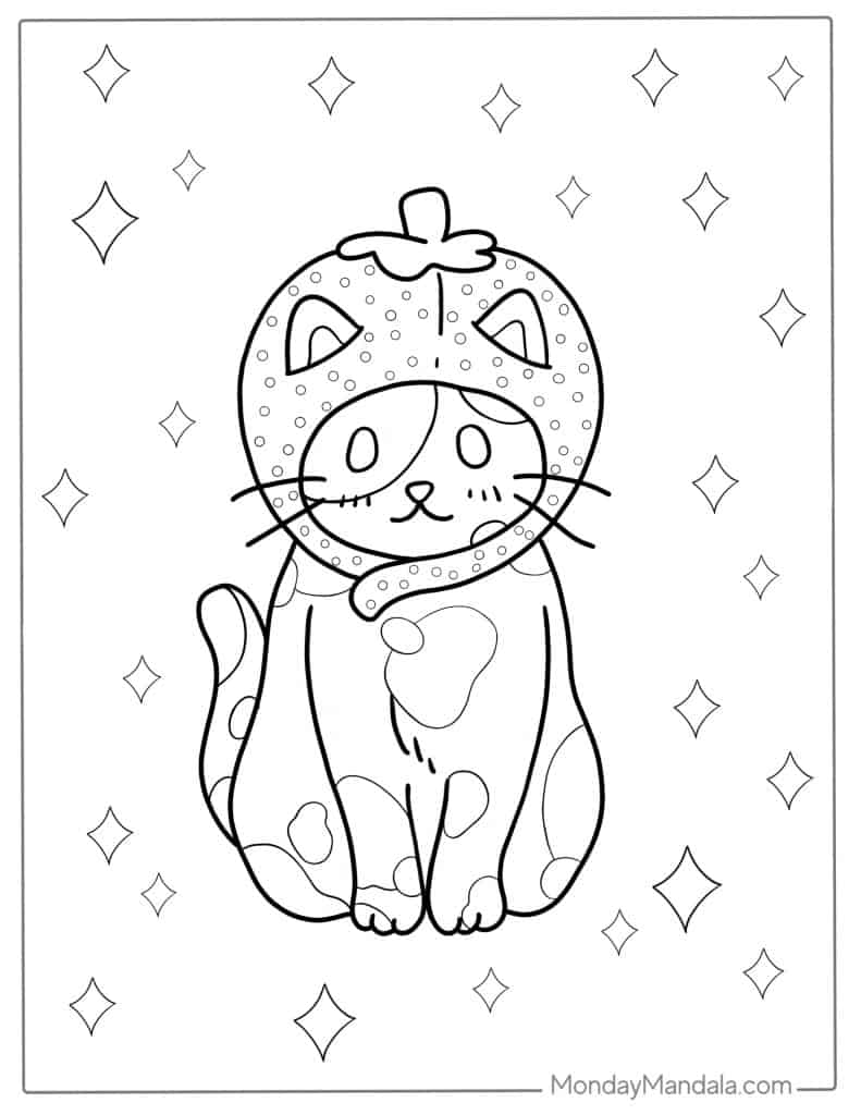 44+ Kitty Coloring Pages Printables 156