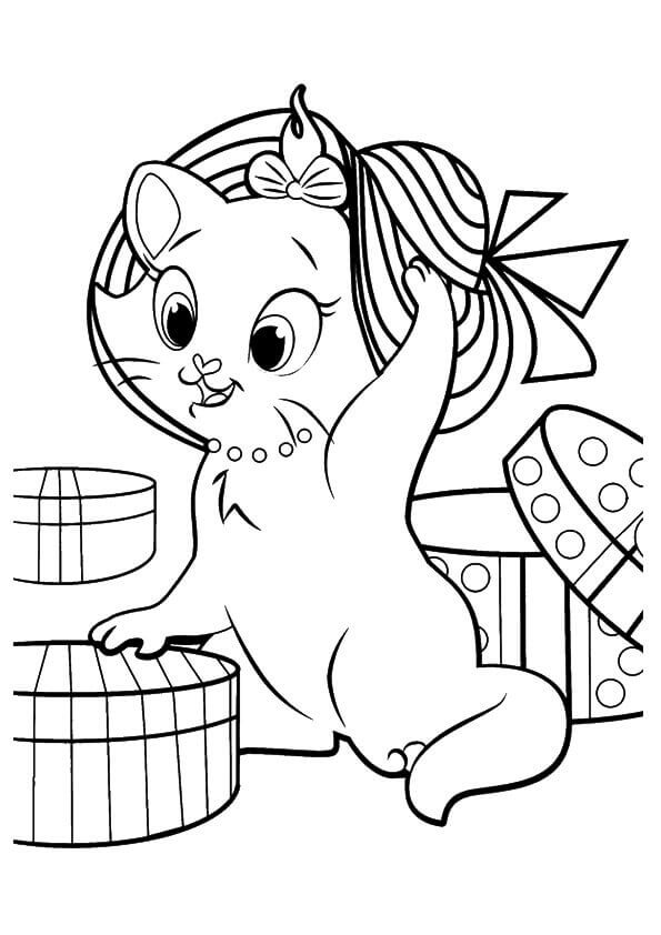 44+ Kitty Coloring Pages Printables 159