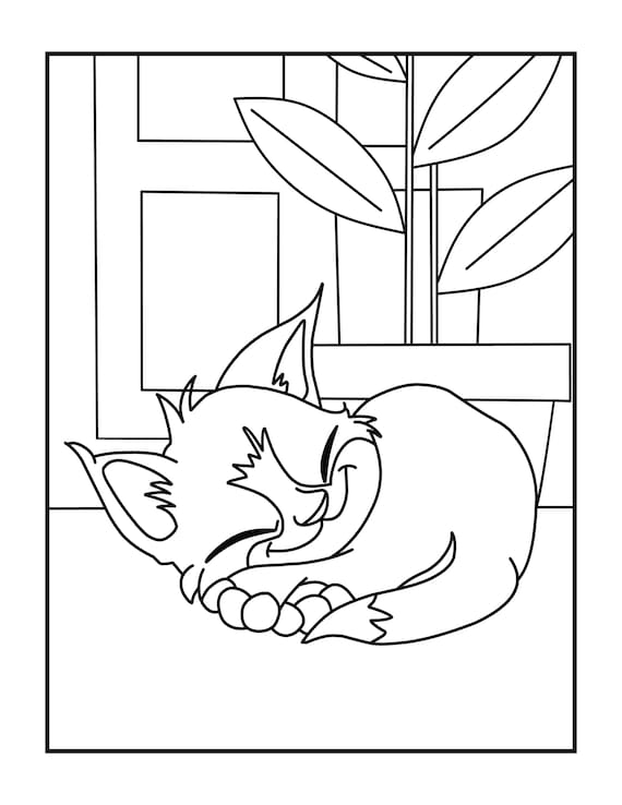 44+ Kitty Coloring Pages Printables 16