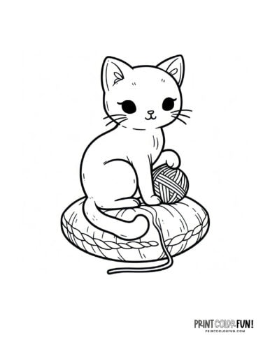 44+ Kitty Coloring Pages Printables 164