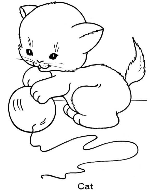 44+ Kitty Coloring Pages Printables 166