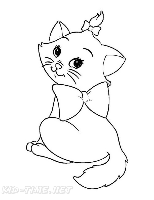 44+ Kitty Coloring Pages Printables 168