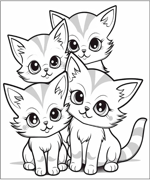 44+ Kitty Coloring Pages Printables 17