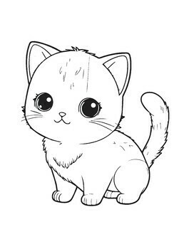 44+ Kitty Coloring Pages Printables 194